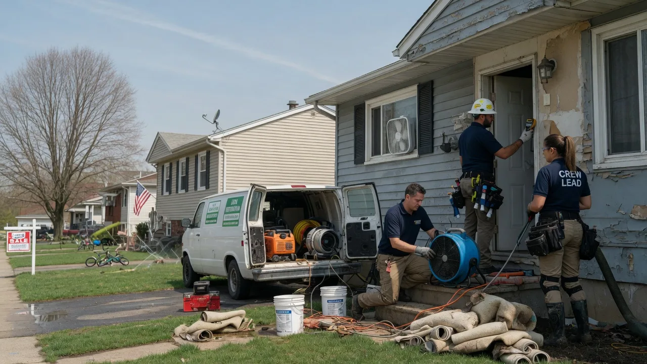 Flood Cleanup in Braddock Heights, MD near me